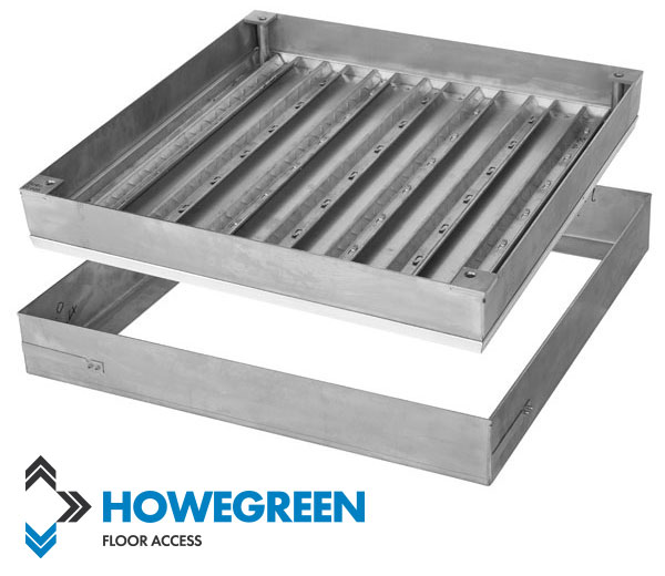 Howe Green 1050 Series heavy duty stainless steel floor access cover product image